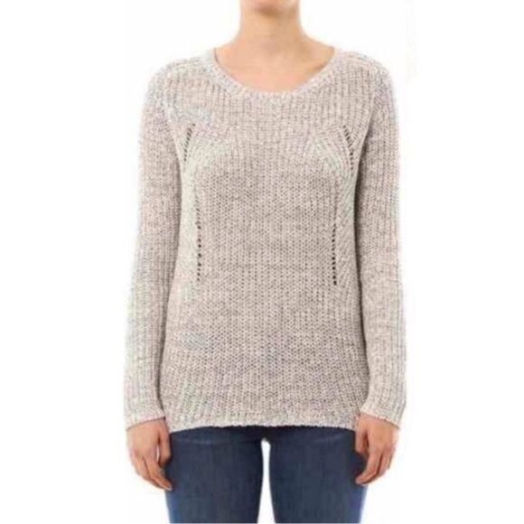 Anthropologie Sweaters - Anthropologie Tatiana Lose Knit Coastal Grandma Beachy Boho Cozy Sweater Lg